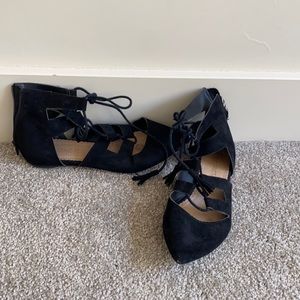 Restricted Brand black flats size 6 women’s
